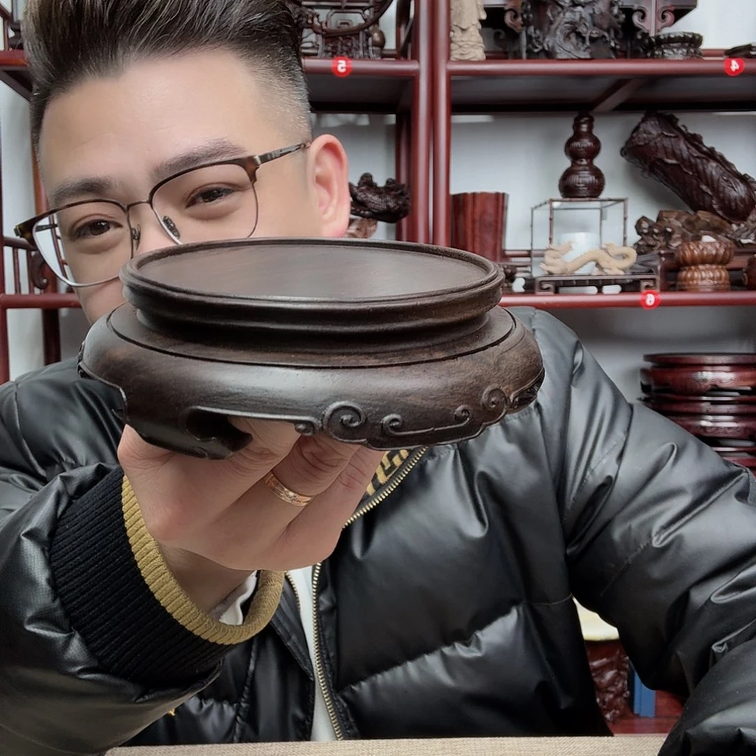 黑檀木工艺品底座