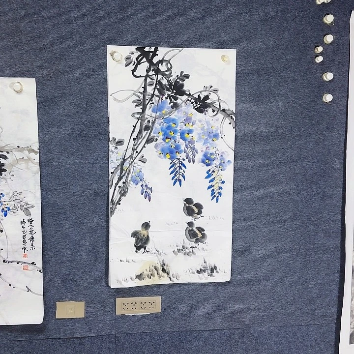国画国画花鸟画作品