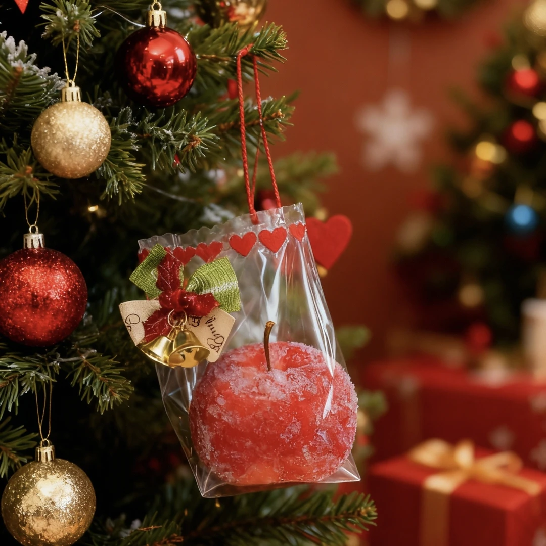 【圣诞节之前收货】圣诞节礼物苹果挂件系列捏捏乐送男女友闺蜜包挂