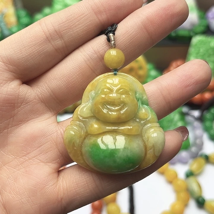 翡翠未镶嵌手链项链23