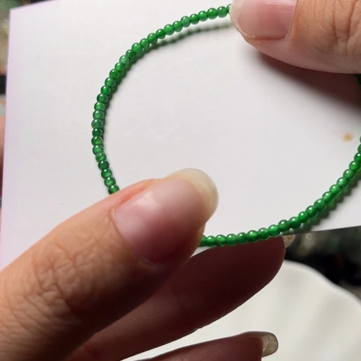 未镶嵌手串翡翠翡翠