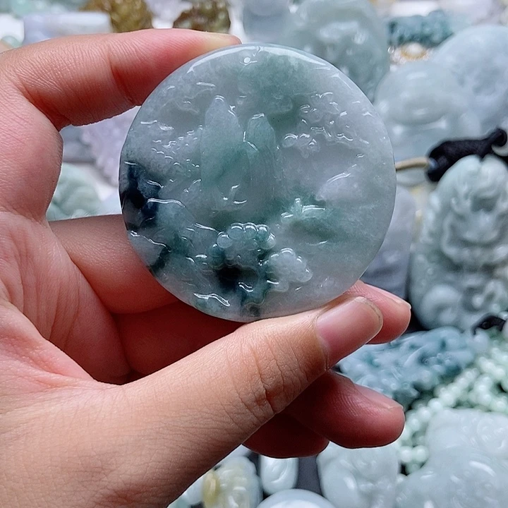 吊坠(不含链)未镶嵌翡翠1