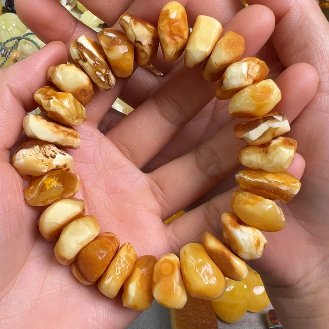 未镶嵌蜜蜡裸石子*蜜蜡