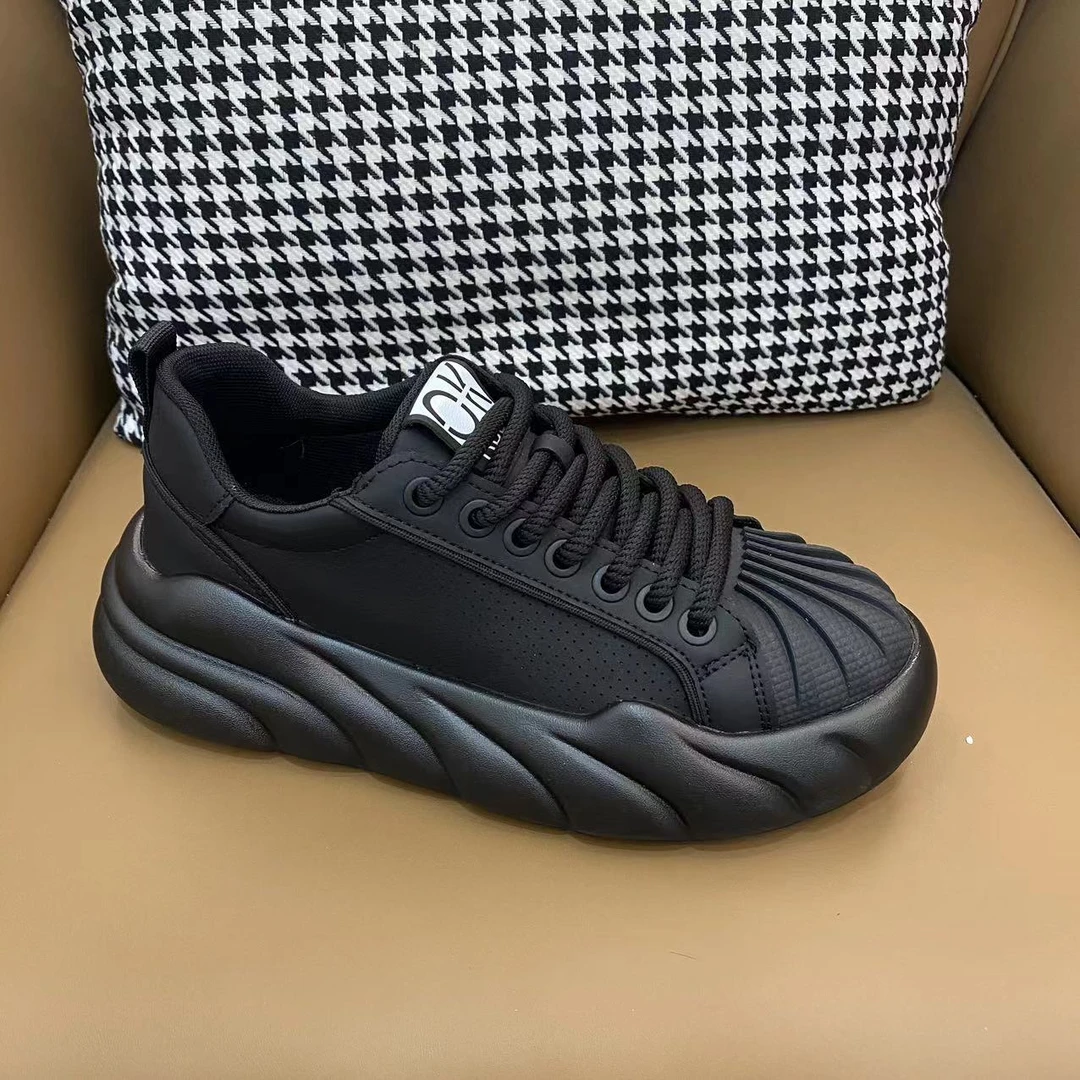 【菲而德7302】2025爆款潮流新款时尚轻奢休闲百搭男士手工潮鞋