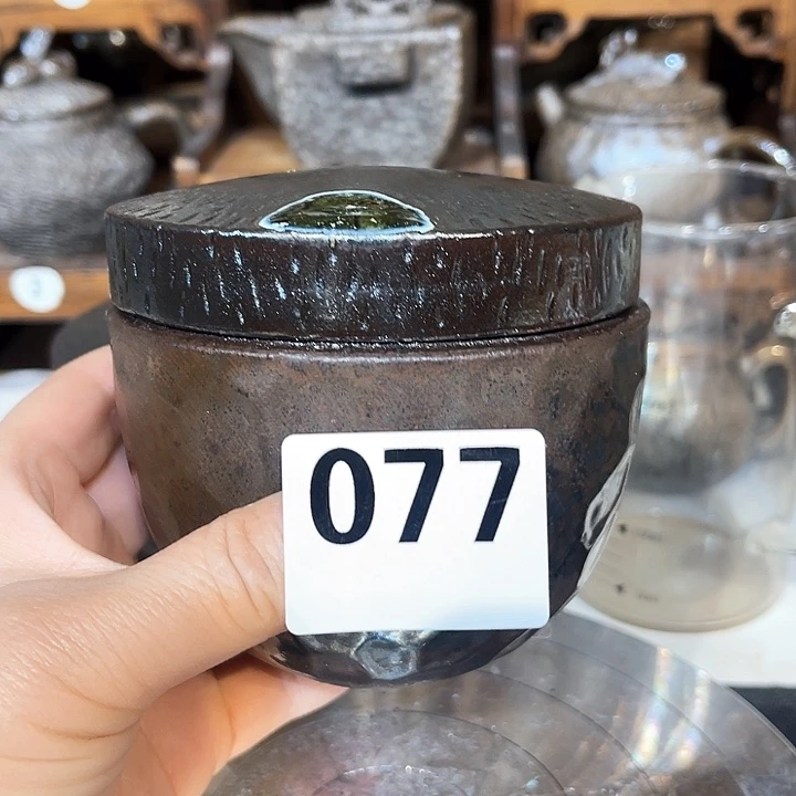 罐高温柴烧陶泥小罐