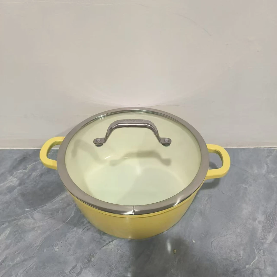 珐琅锅时尚款带盖B