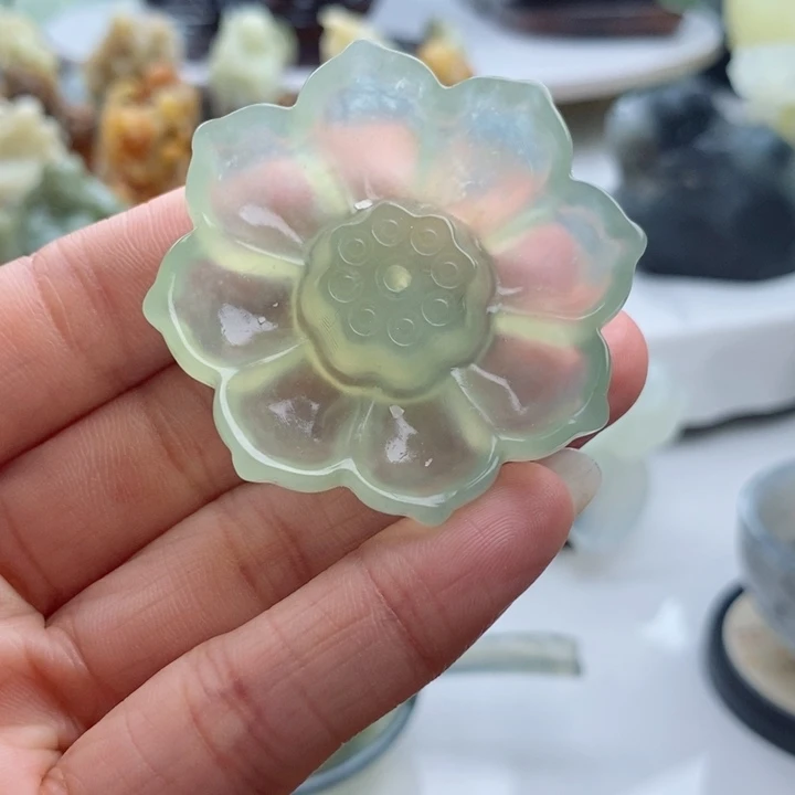 岫玉四大名玉香插未镶嵌