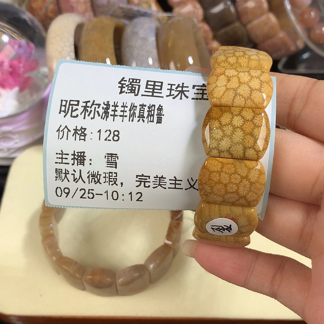 沸***鲁硅化珊瑚（珊瑚玉）未镶嵌吊坠(赠链)