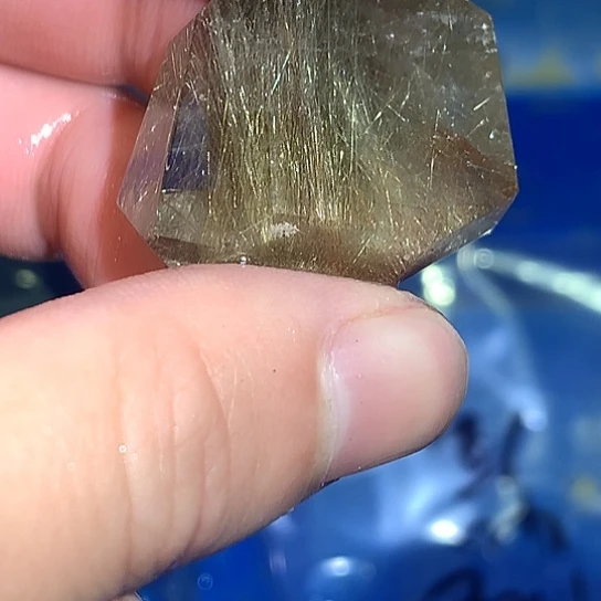 未镶嵌珠宝半成品水晶毛*