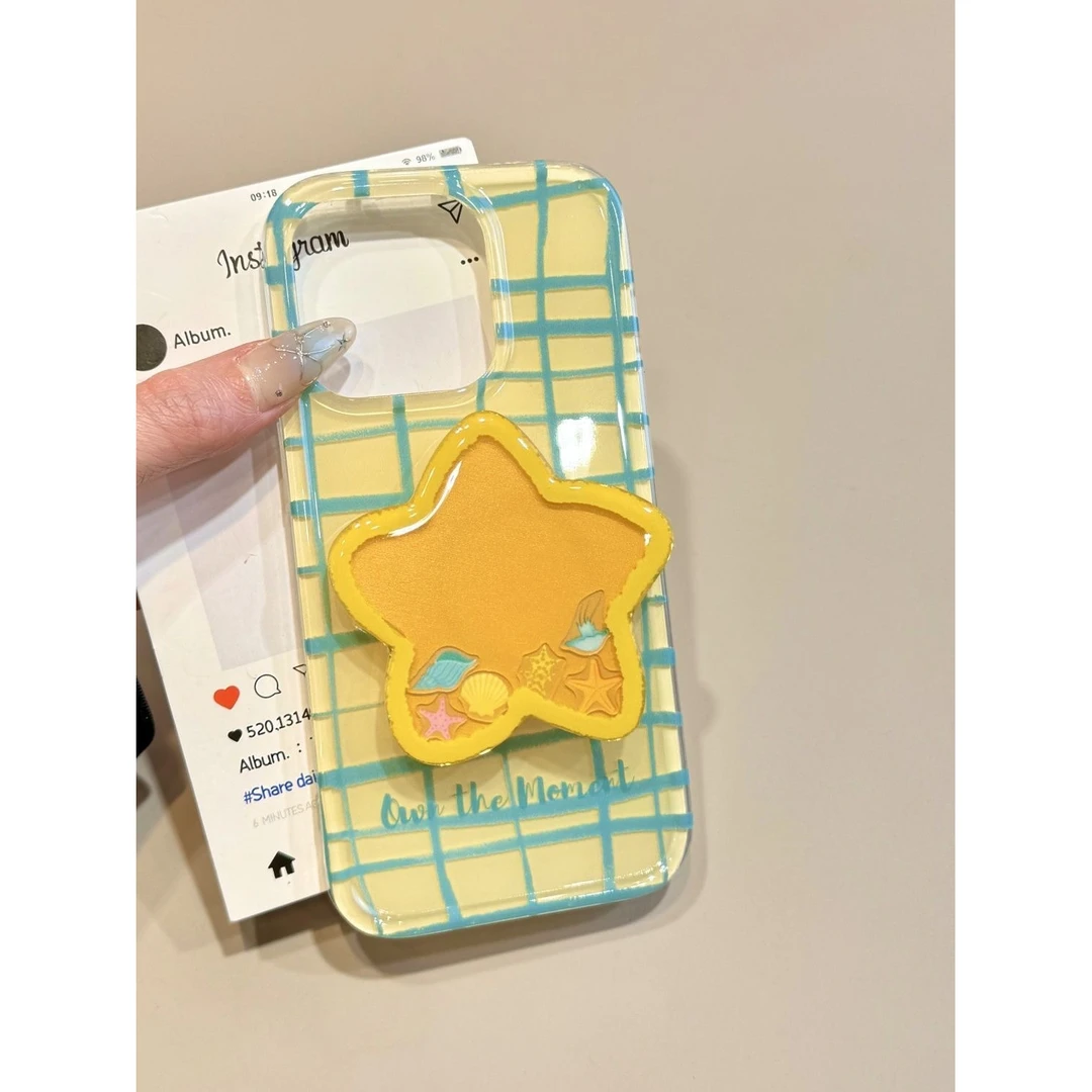 条纹格子适用苹果iphone小米15/14/13pro防摔vivo华为oppo手机壳