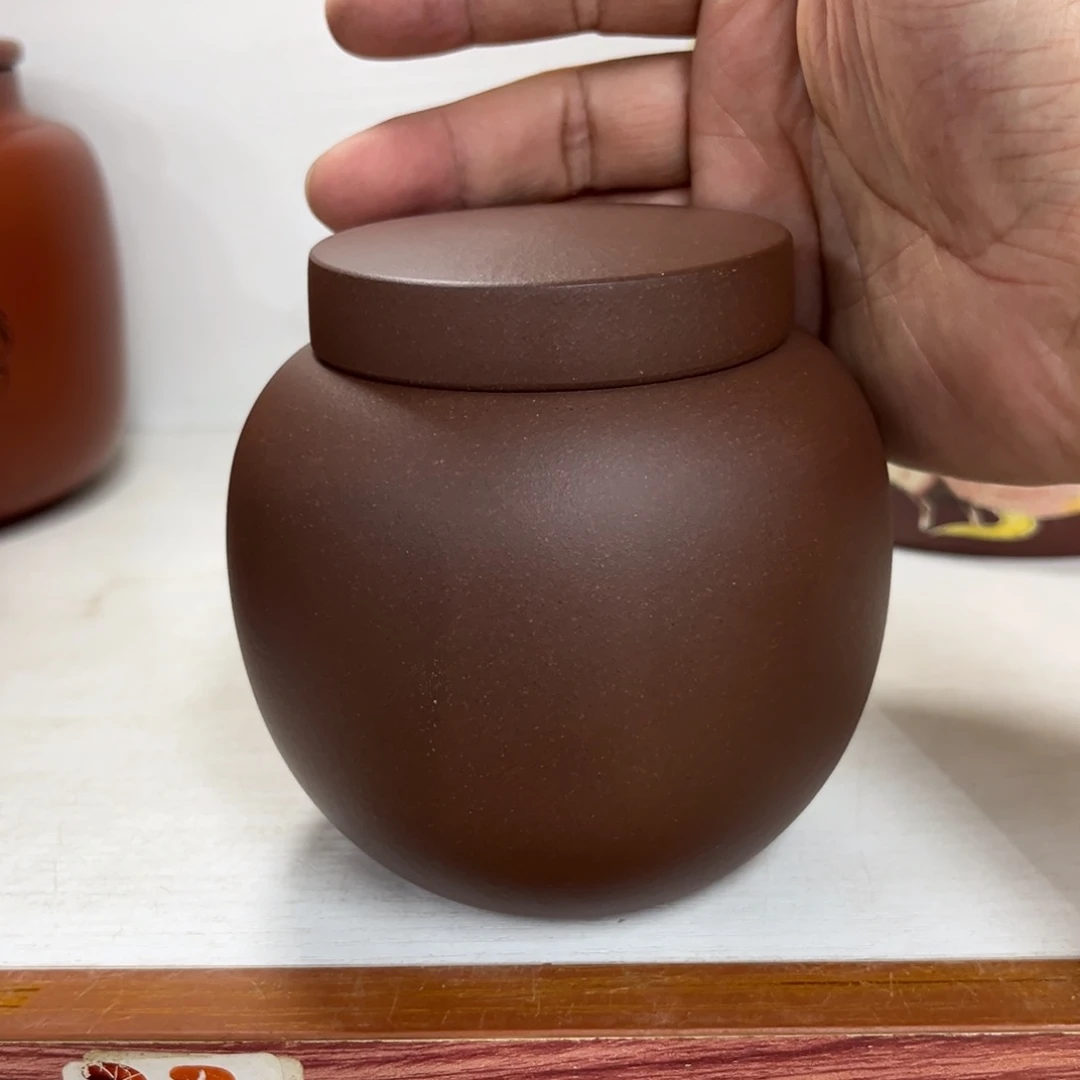 紫砂茶叶罐宜兴茶叶罐