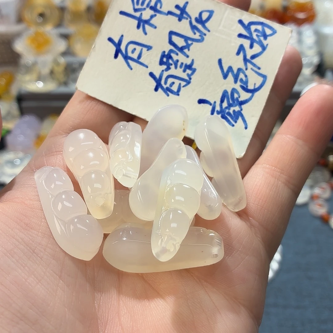 玛瑙/玉髓未镶嵌吊坠(不含链)