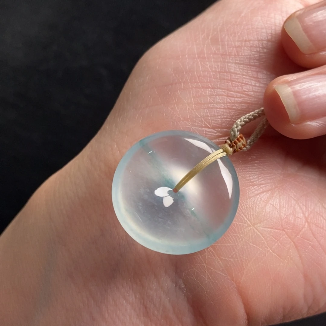 翡翠未镶嵌颈饰23.7-5.6