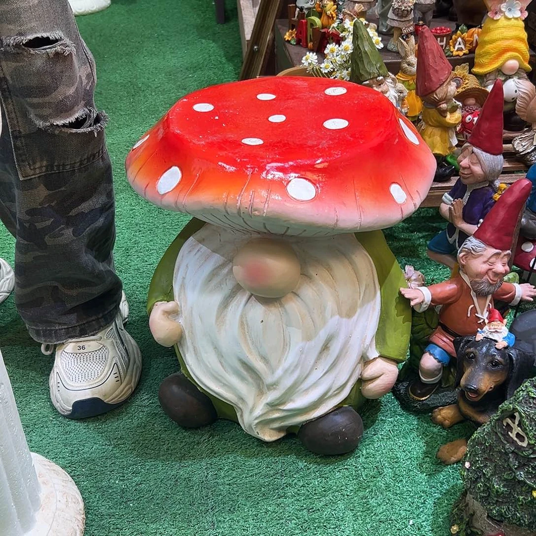 花园摆件红红火火