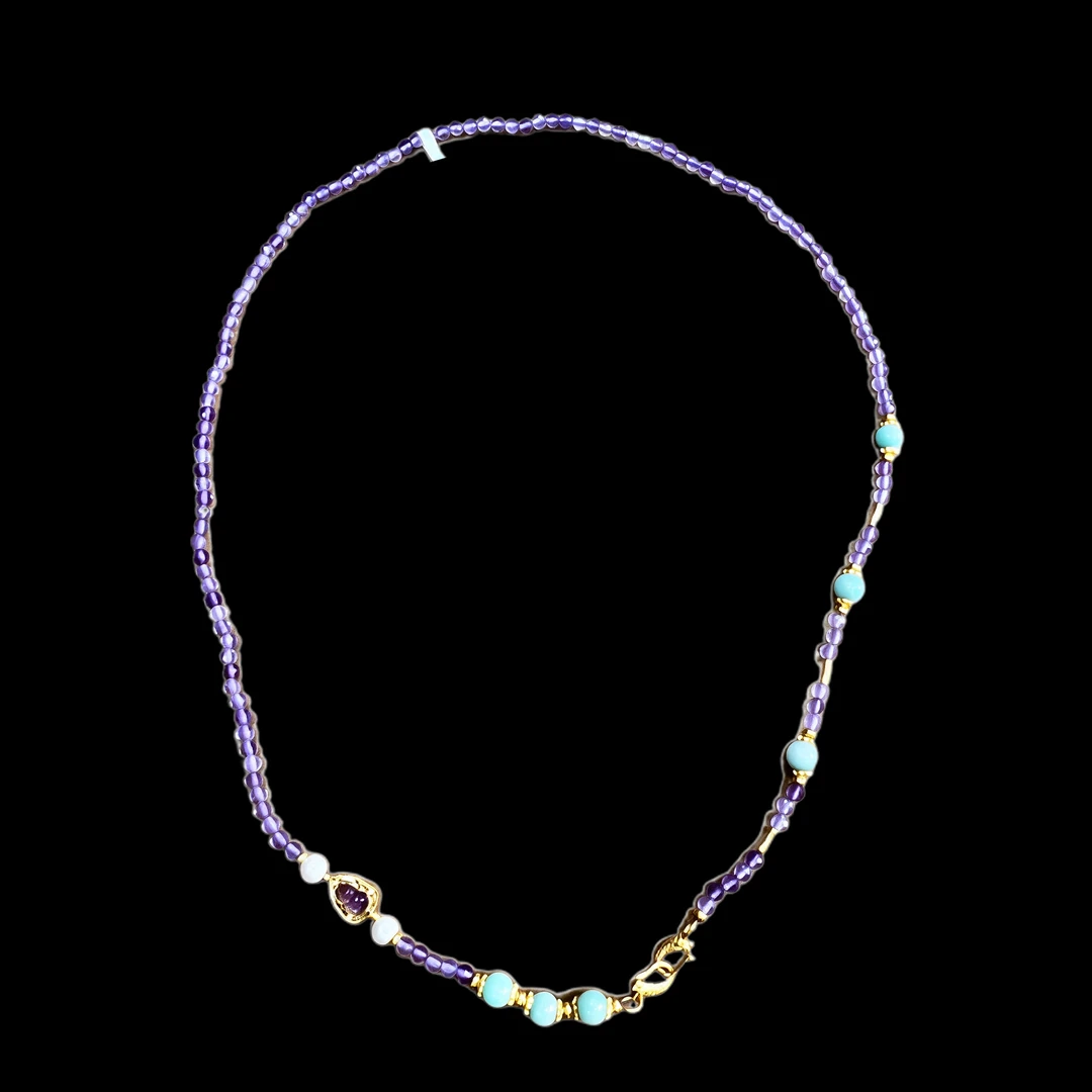 6431-紫水晶项链多样性发一