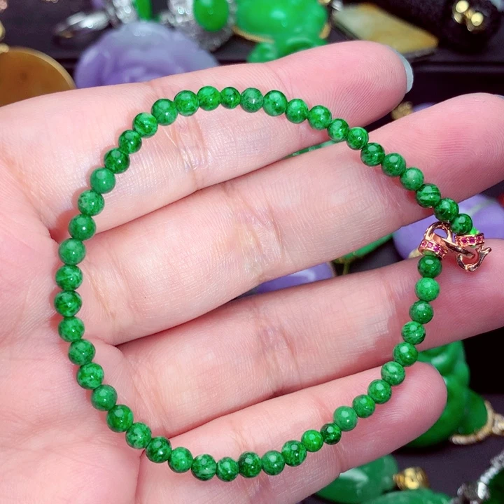 翡翠未镶嵌手链手链