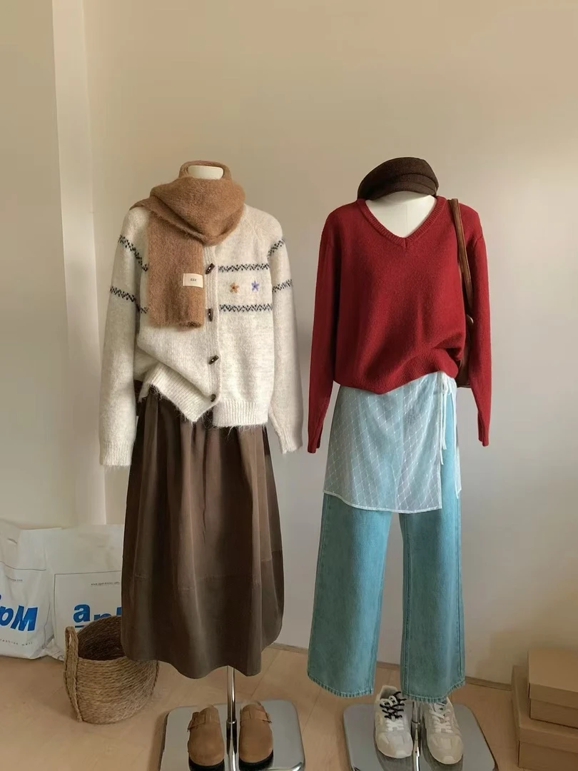 【米柚家】2025秋冬温柔风韩系女装