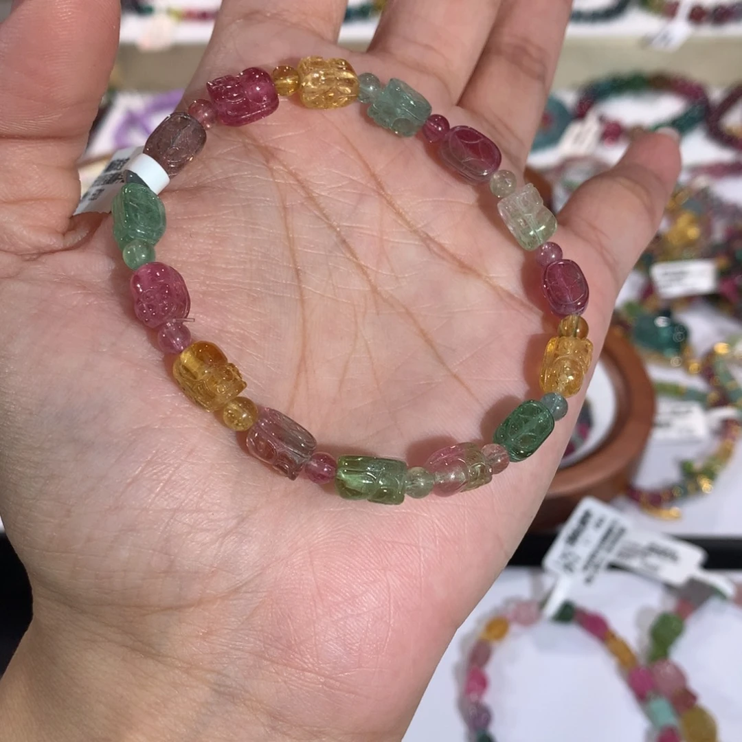 未镶嵌手串手链碧玺