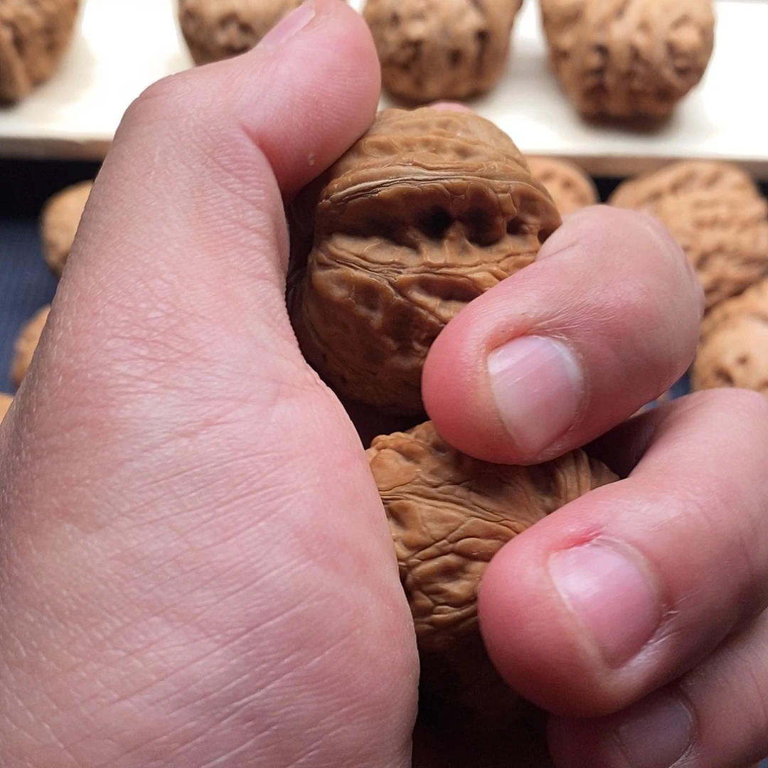 3***舍文玩核桃吊坠元宝