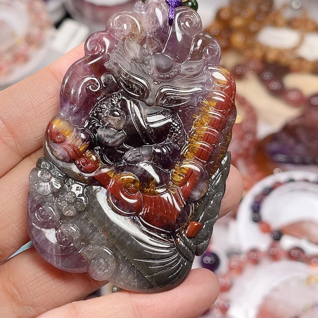 水晶颈饰未镶嵌订制