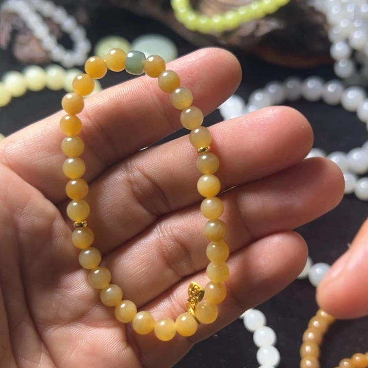 和田玉（糖玉）未镶嵌手串