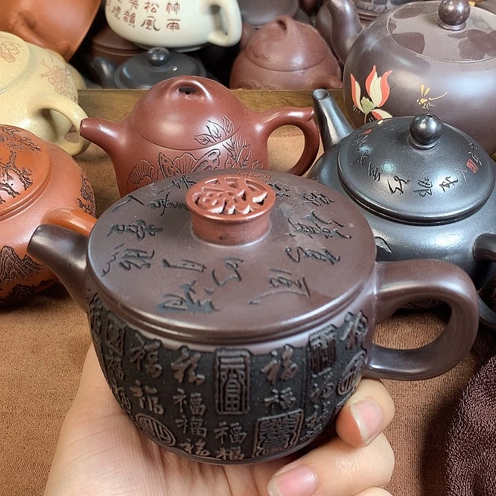 茶壶紫砂紫砂微瑕