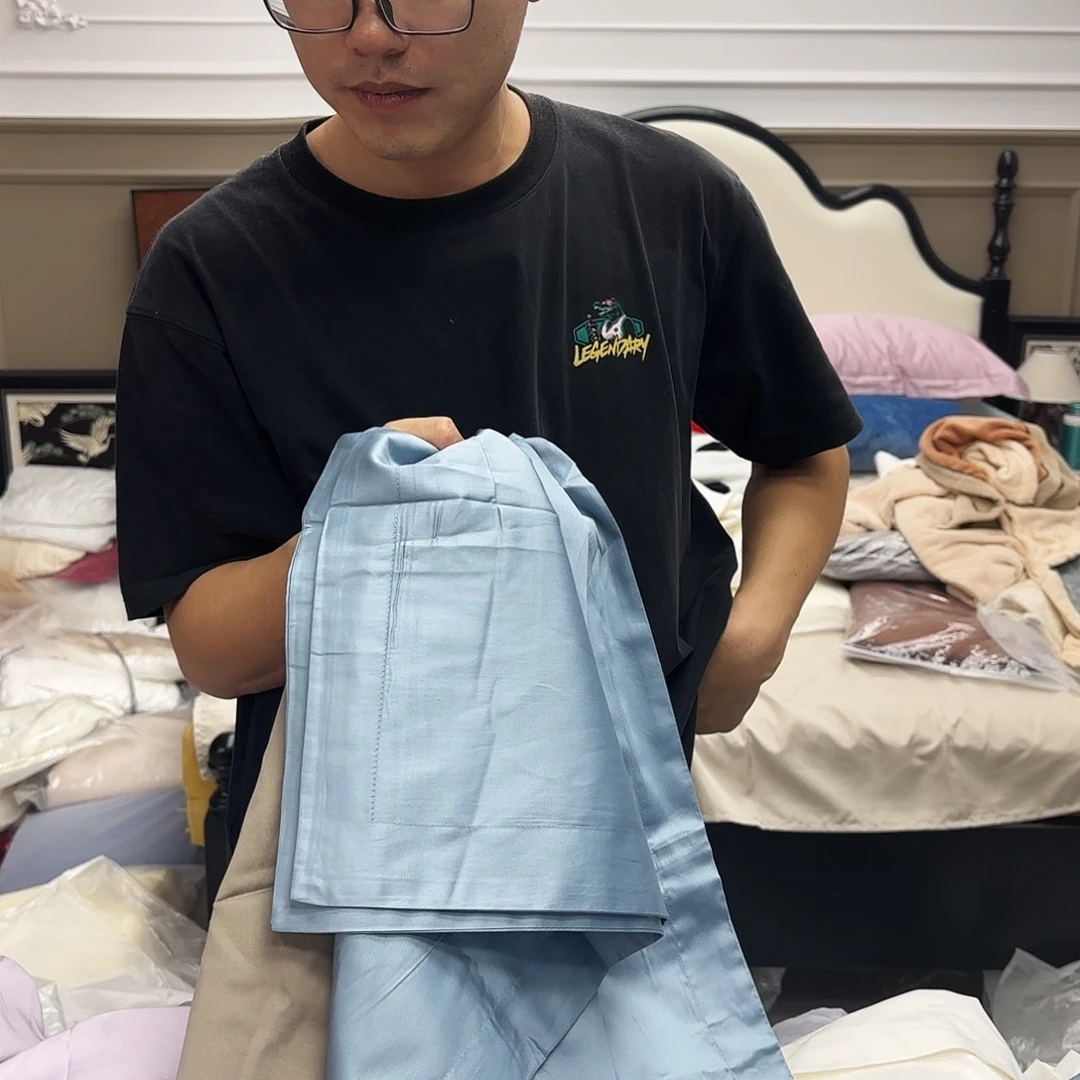 晨***@棉棉050两对枕头套