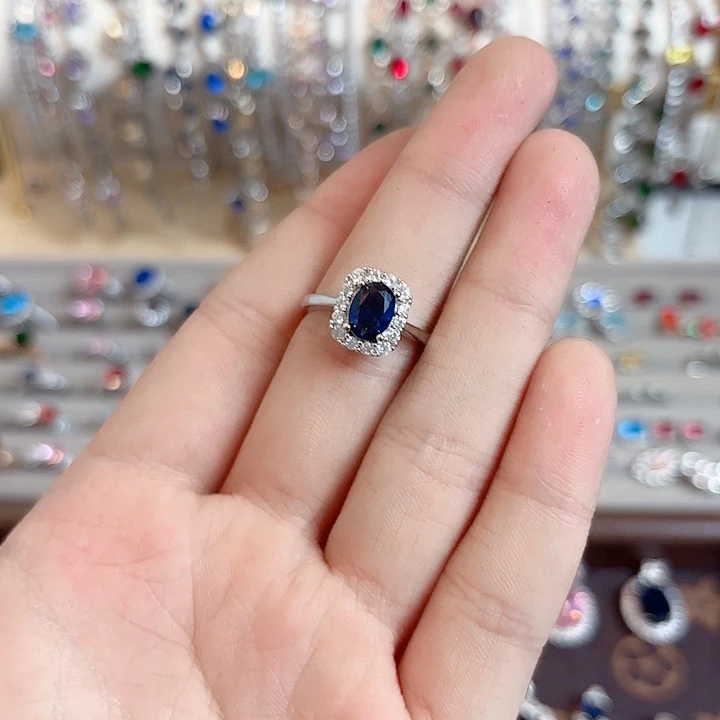 蓝宝石未镶嵌戒指优化处理