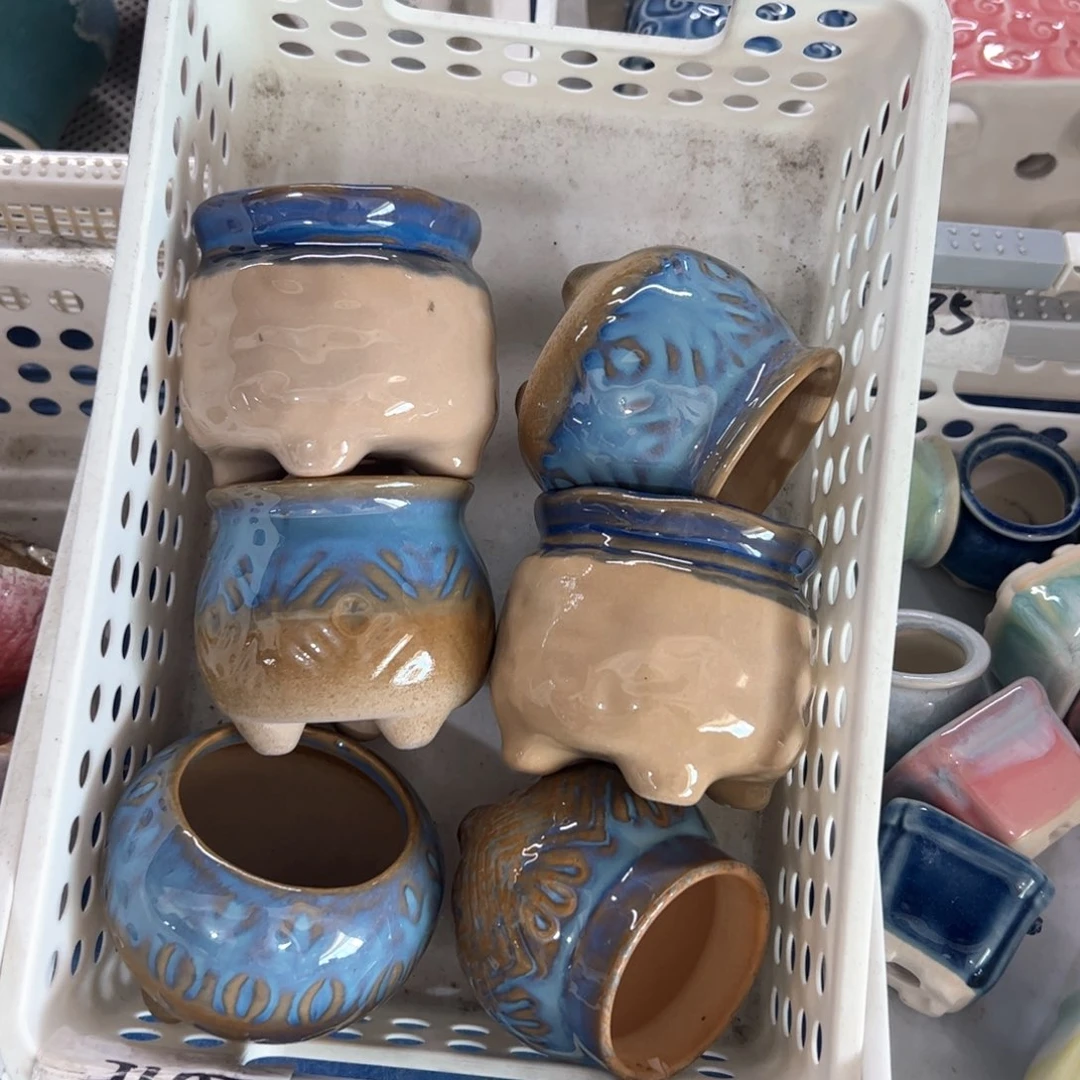 陶瓷多肉小花盆@@2075