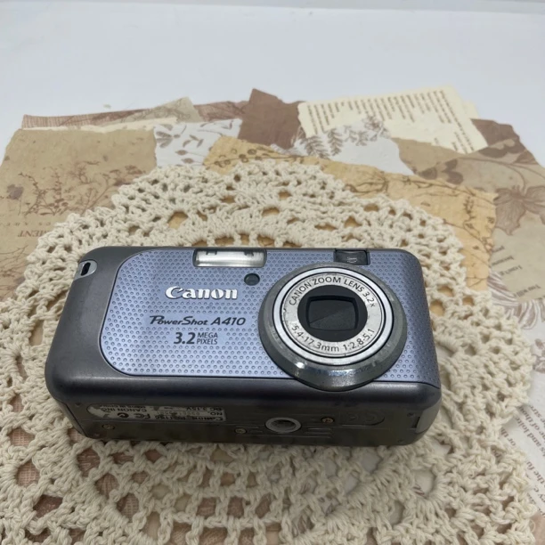 9新 Canon/佳能 佳能A410自备两节可充电5号电池