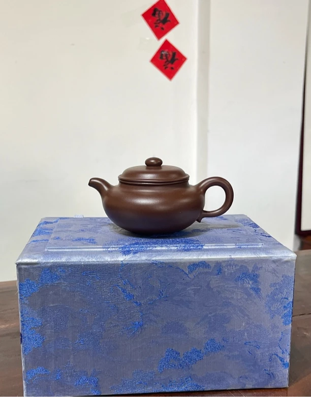 《小仿古壶》原矿紫泥 全手工制作 150毫升