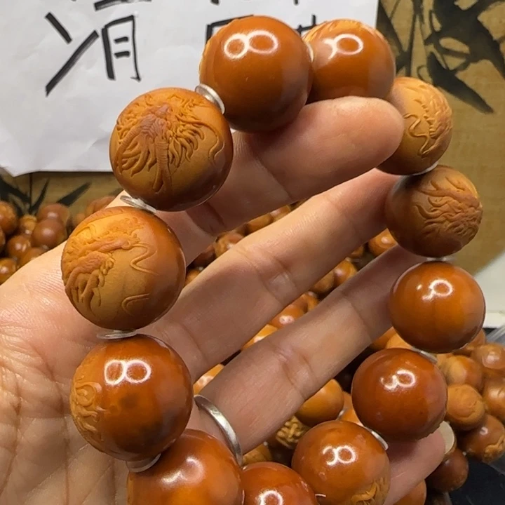 风***把件橄榄核橄榄核手串