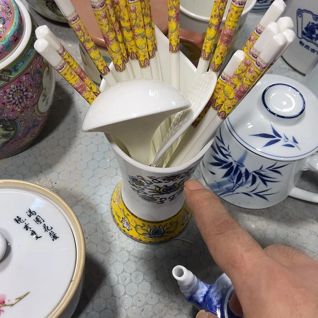瓷片景德镇陶瓷一套