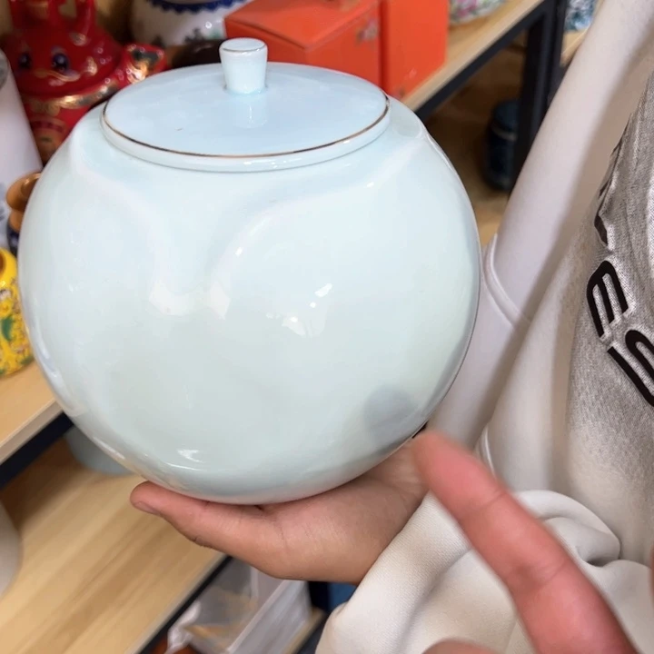茶叶罐陶瓷家用储物罐轻微瑕疵品介意勿拍