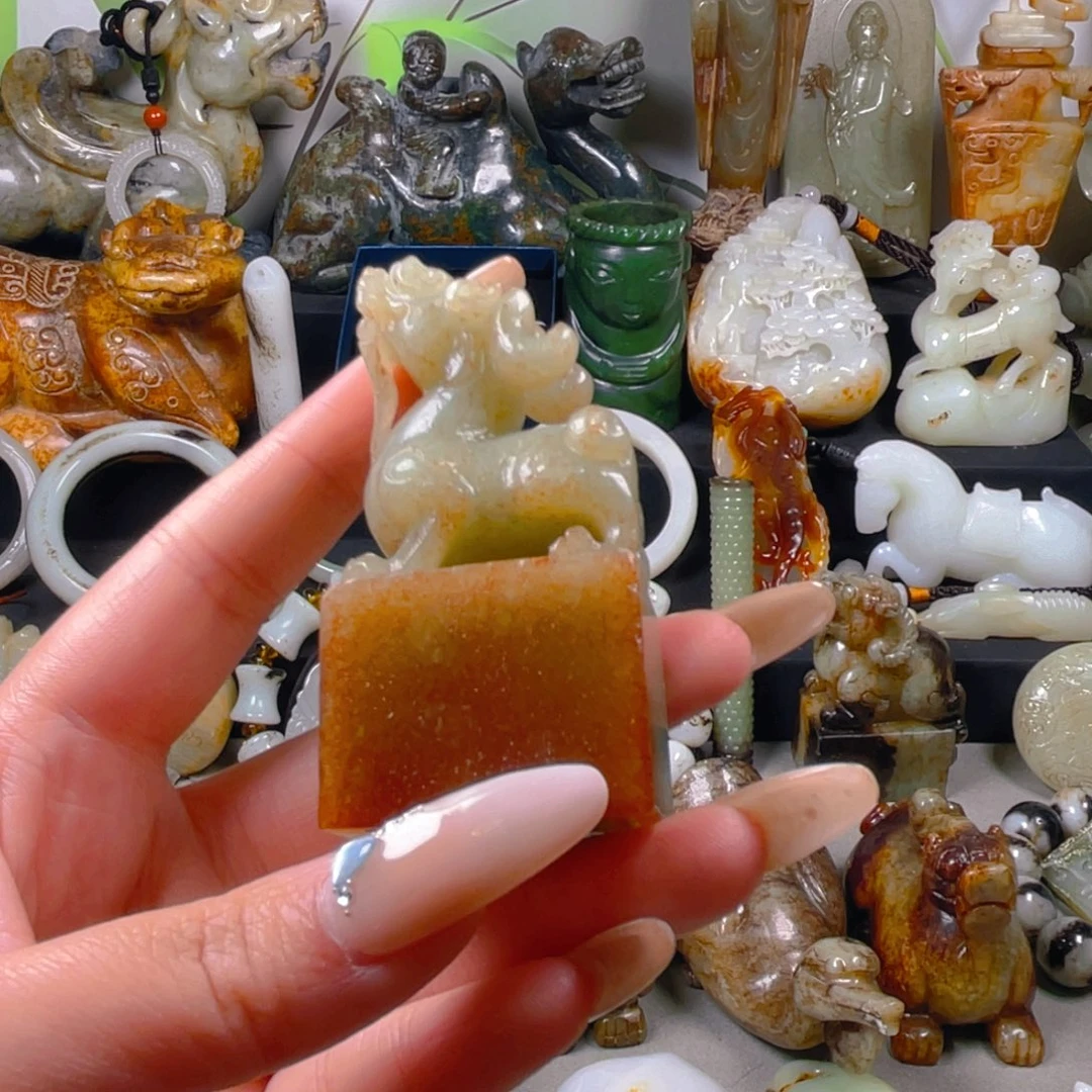 和田玉挂件未镶嵌幸**圆