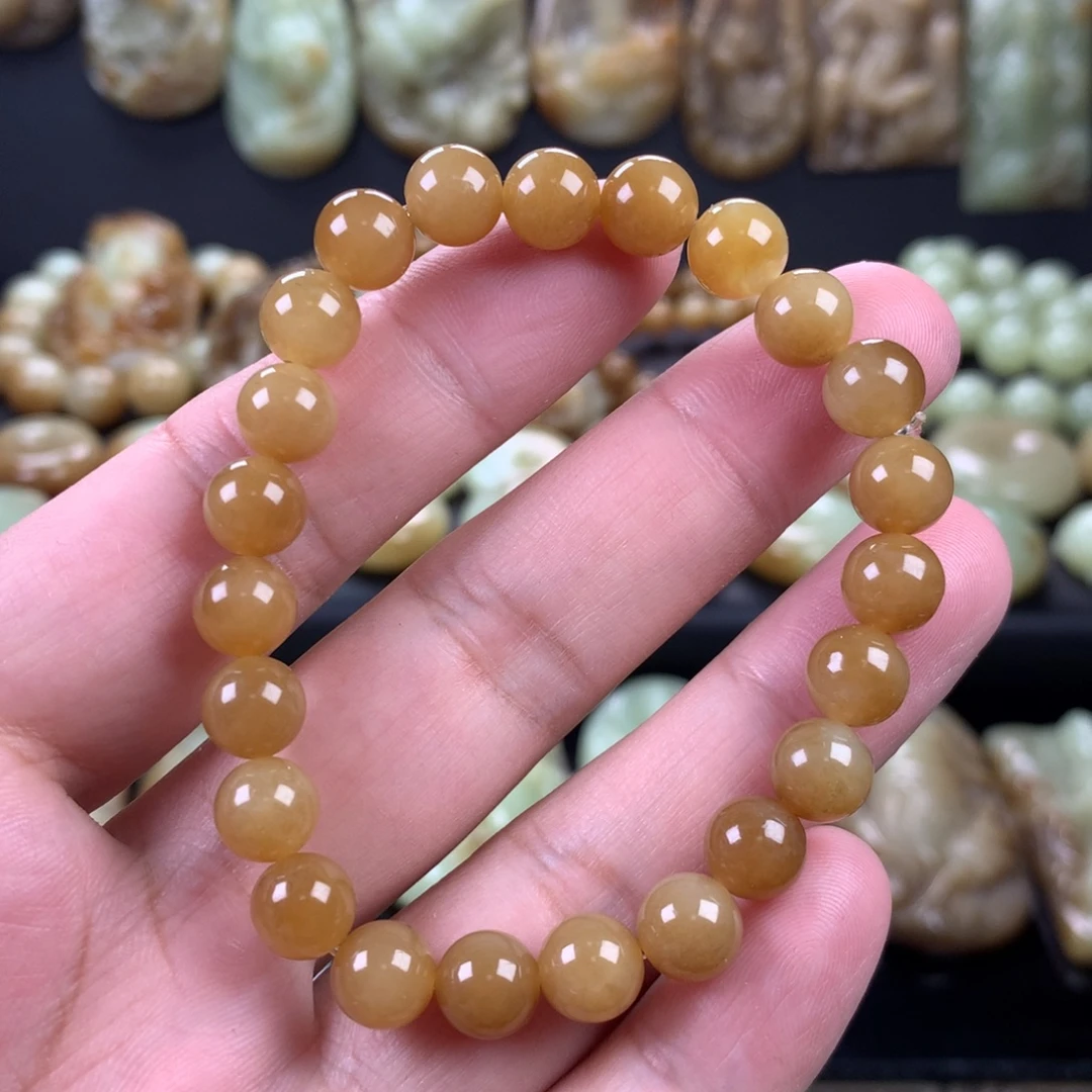 *****和田玉未镶嵌手链