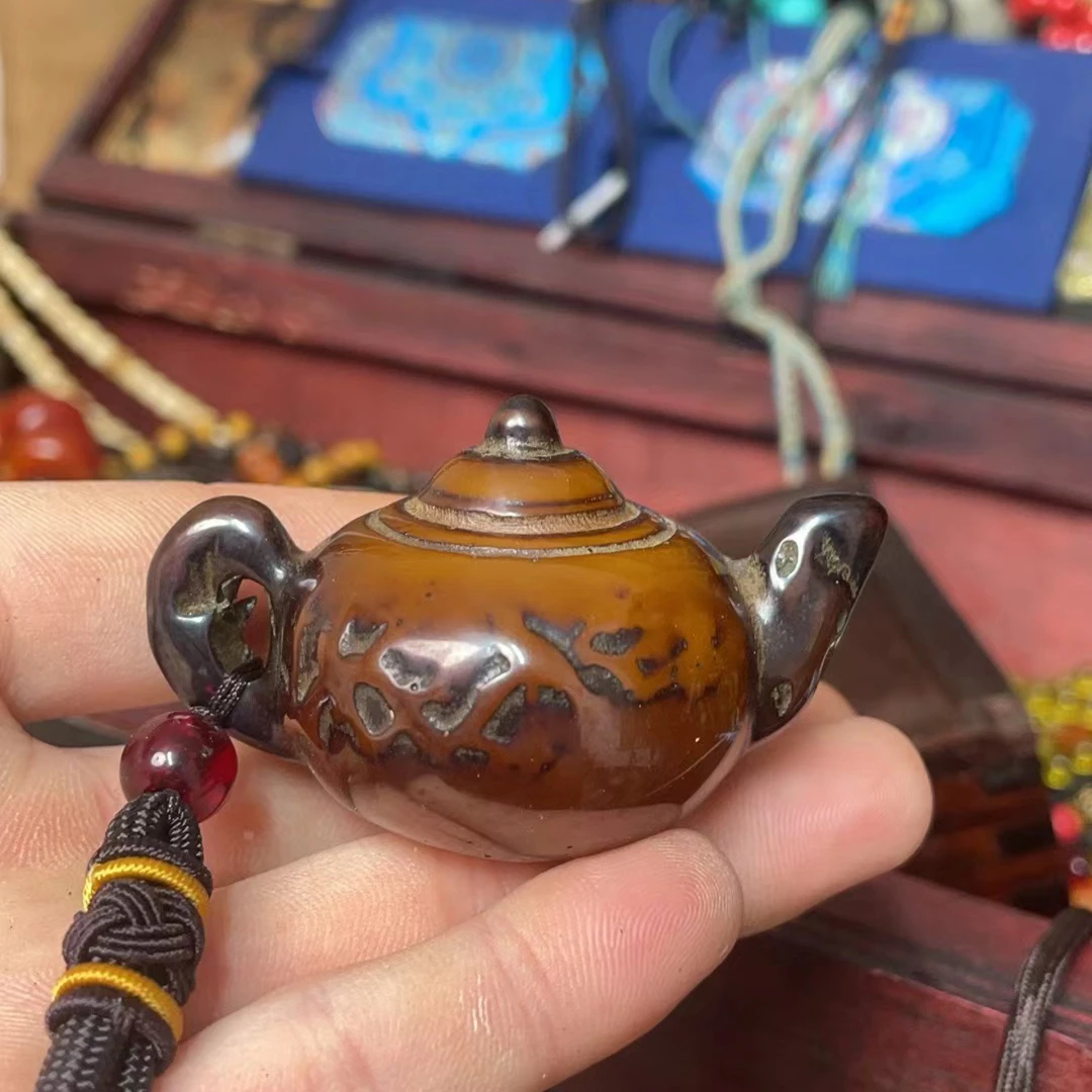 【鹏毅】直播精选蜜蜡把把壶