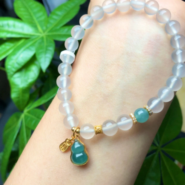 原矿南红荔冻单圈卡6