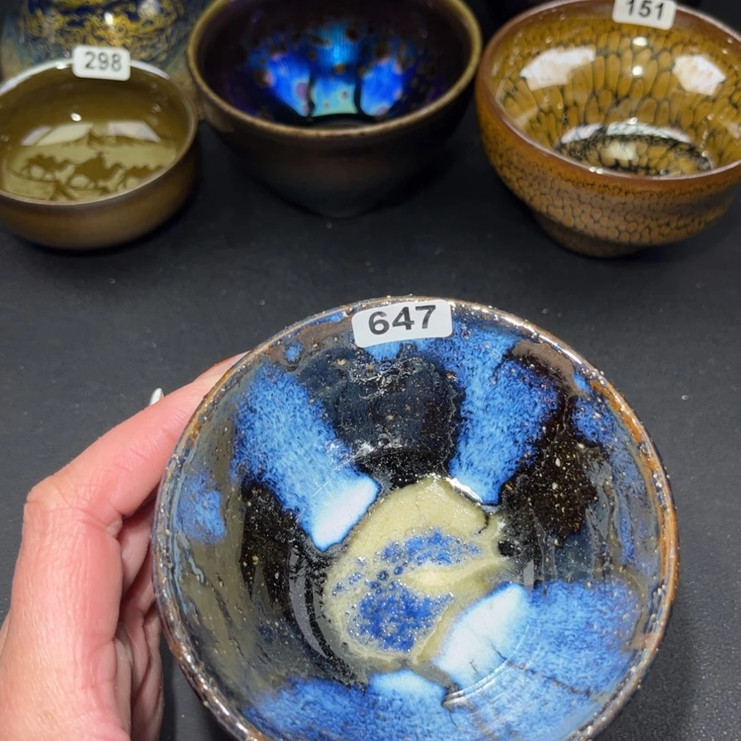 茶盏647 建盏单盏太好看了吧……