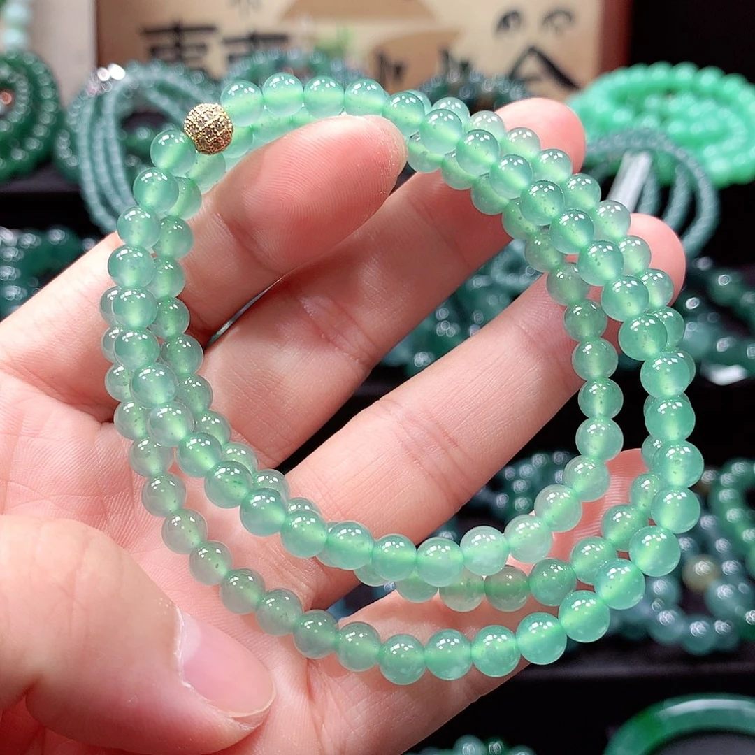 未镶嵌手链翡翠卡5.8