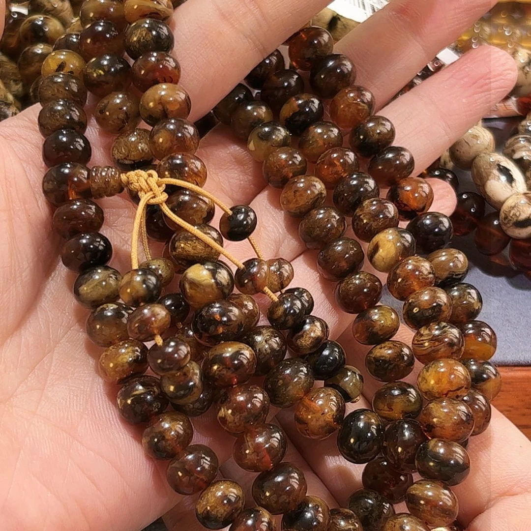 未镶嵌琥珀裸石抚顺琥珀20880九