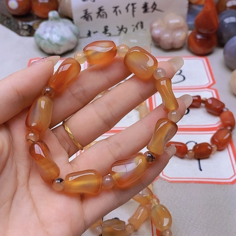 【闪购商品】未镶嵌玛瑙/玉髓珠宝半成品g*n