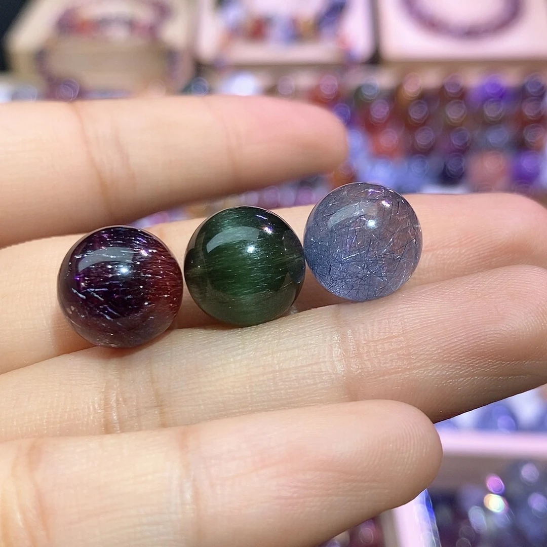 多宝单珠未镶嵌水晶栗*喲