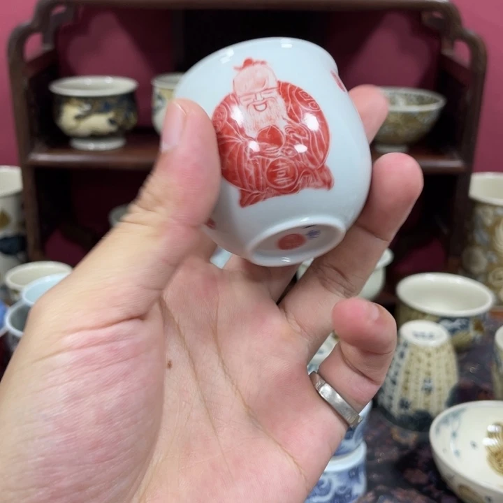 摆件景德镇陶瓷老陶下午场