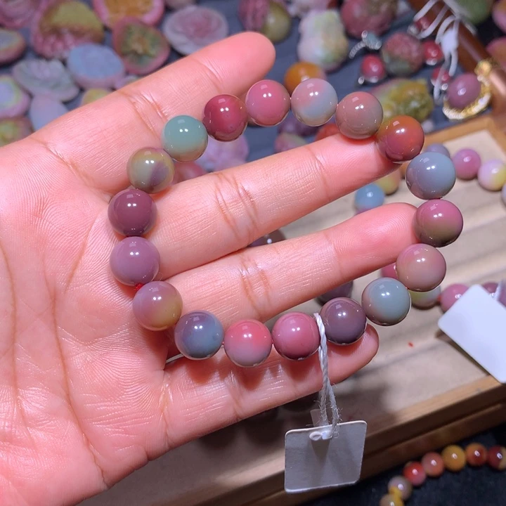 玛瑙/玉髓未镶嵌手链盐源玛瑙