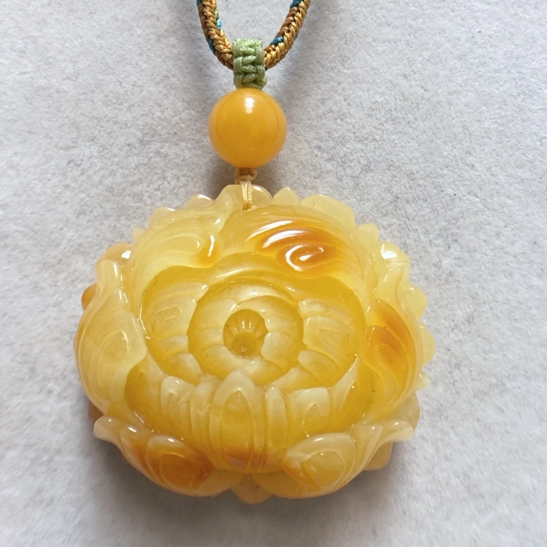 蜜蜡颈饰未镶嵌蜜蜡
