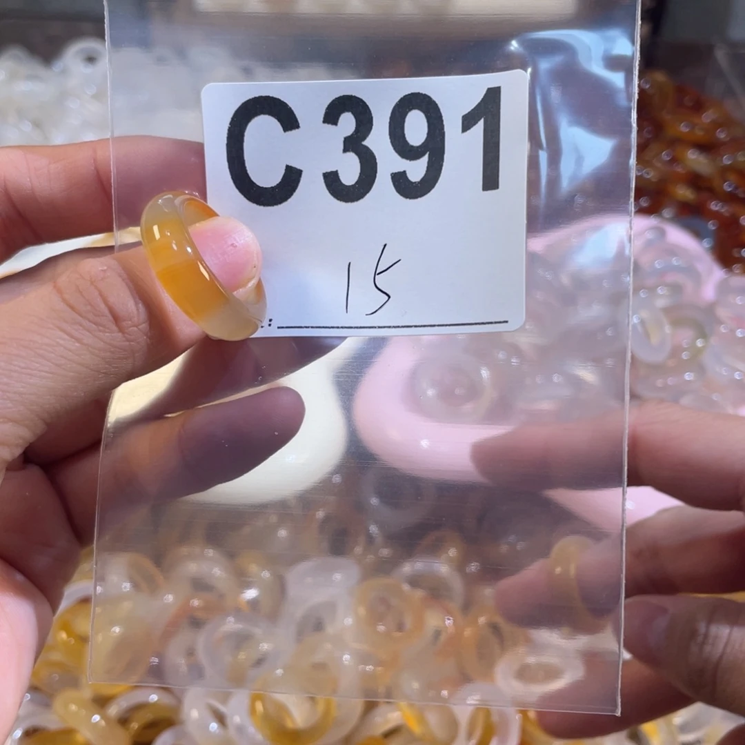 未镶嵌戒指玛瑙/玉髓391