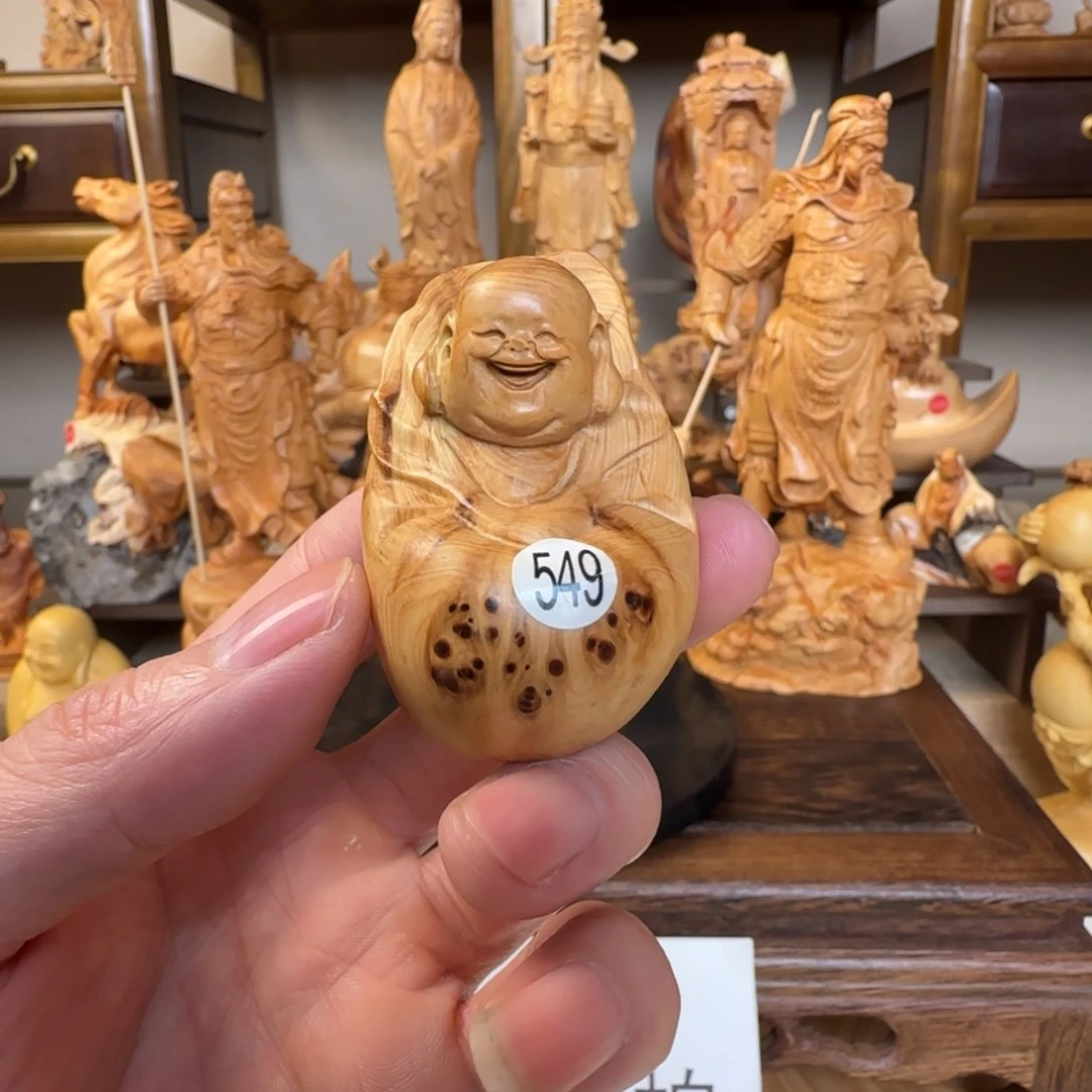 崖柏小木匠艺雕一物一拍