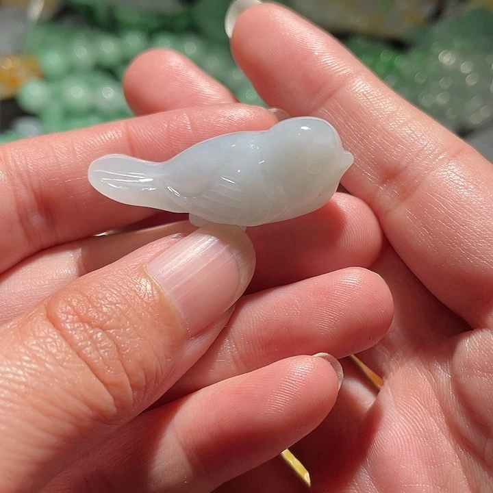 颈饰未镶嵌翡翠天