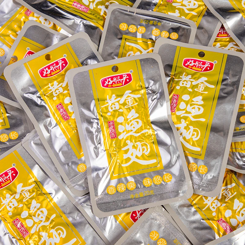 好照头黄金渔翅鱼刺香辣味鱼排片好兆头即食湖南特产解馋零食小吃